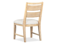 Magnussen Home Somerset Butternut Extendable Trestle Dining Table With 6 Side Chairs