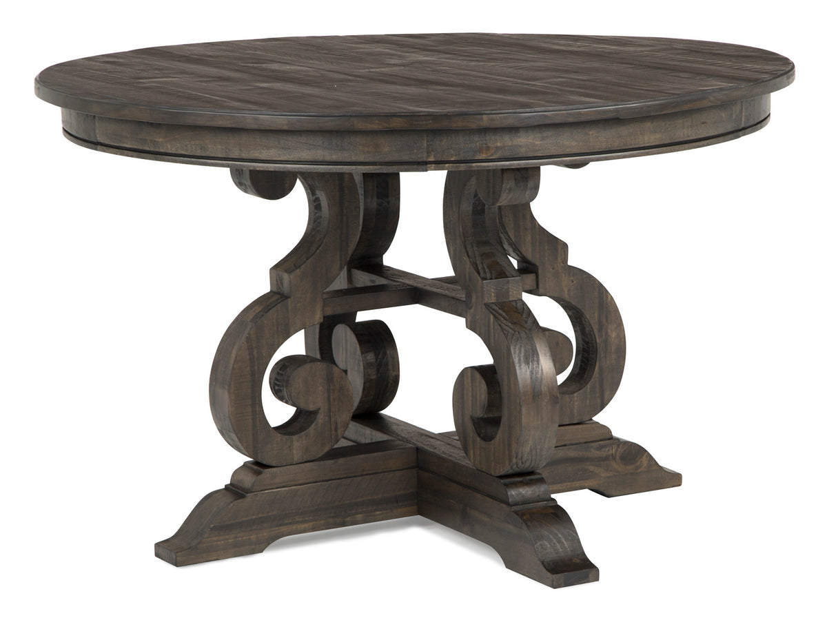 Magnussen Home Bellamy Peppercorn 48" Round Dining Table Base