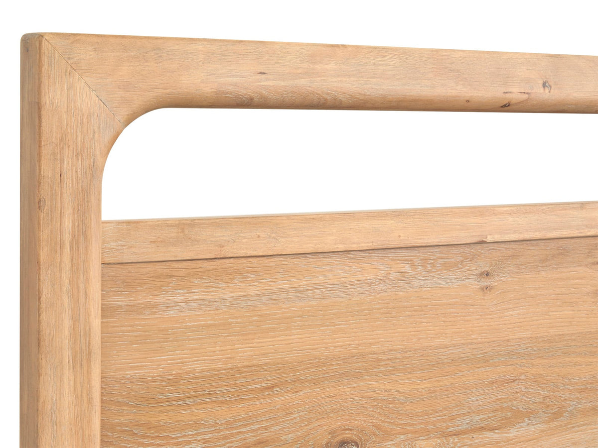 Magnussen Home Somerset Butternut Queen Panel Bed With Nightstand