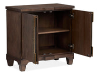 Salt Life Home Sugar Mill Spiced Rum Queen Panel Bed With Bachelor Chest