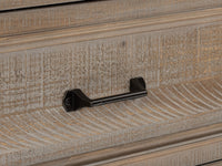 Magnussen Home Lancaster Dovetail Grey Queen Panel Bed With Nighstand