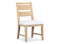 Magnussen Home Somerset Butternut Extendable Trestle Dining Table With 6 Side Chairs