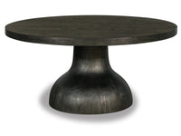 Magnussen Home Bosley Coffee Bean Round Cocktail Table With 2 Round End Table