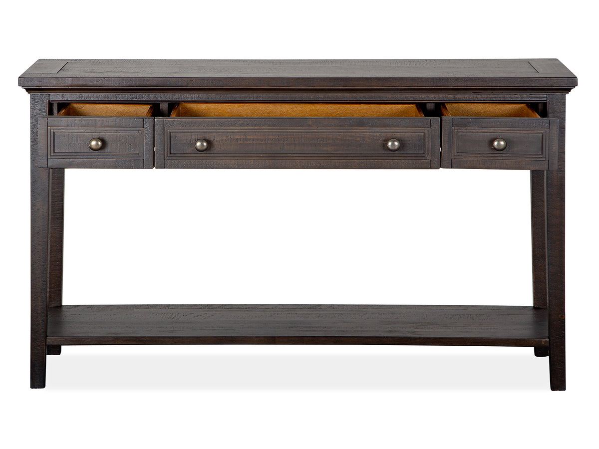 Magnussen Home Westley Falls Graphite Rectangular Sofa Table