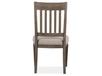 Magnussen Home Lancaster Dovetail Grey Extendable Rectangular Dining Table With 4 Side Chairs And 2 Arm Chairs