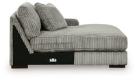 Lindyn 4-Piece Sectional with Chaise and Oversized Accent Ottoman