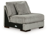 Lindyn 4-Piece Sectional with Chaise and Oversized Accent Ottoman