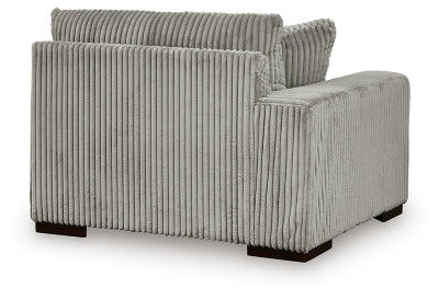 Lindyn 4-Piece Sectional with Chaise and Oversized Accent Ottoman