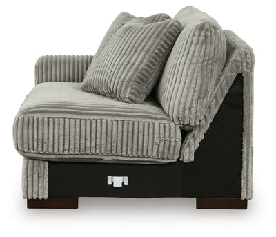 Lindyn 4-Piece Sectional with Chaise and Oversized Accent Ottoman