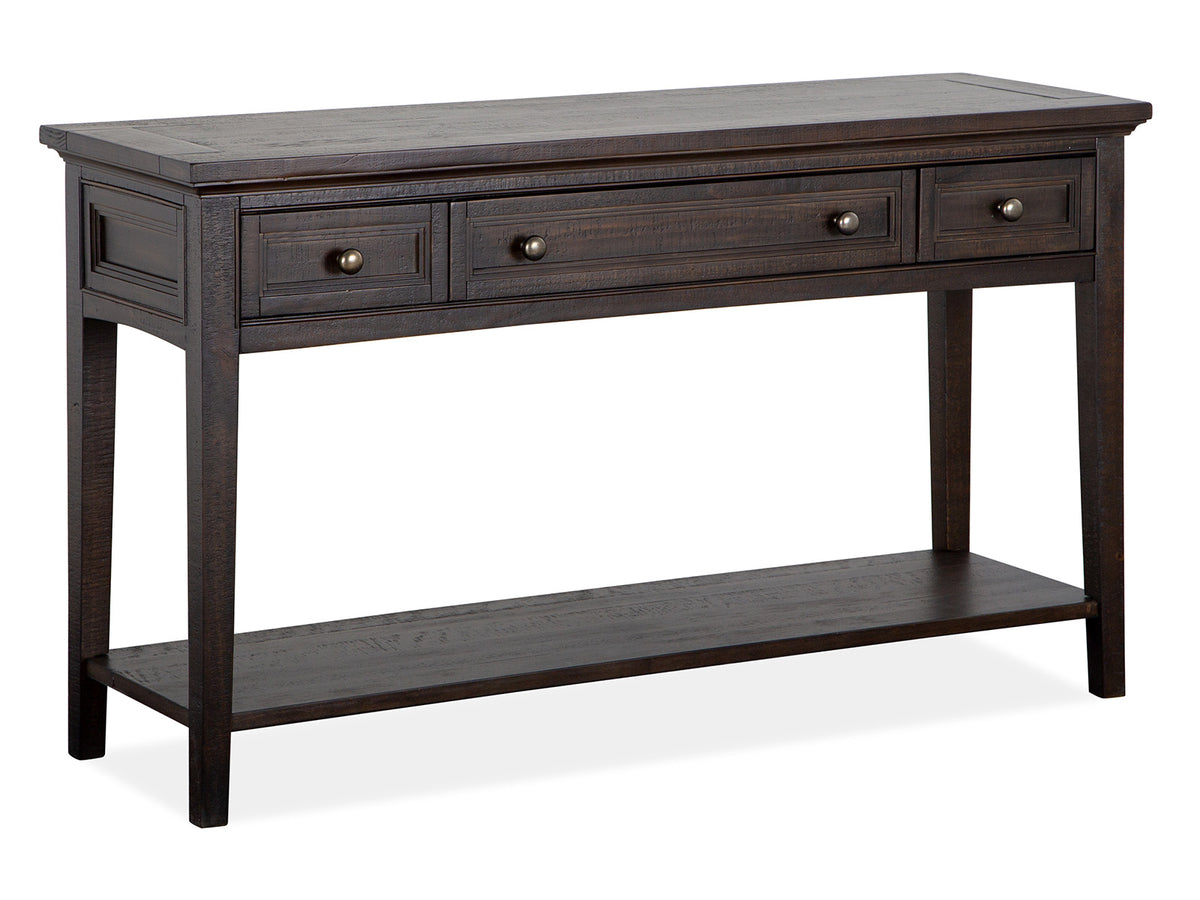 Magnussen Home Westley Falls Graphite Rectangular Sofa Table