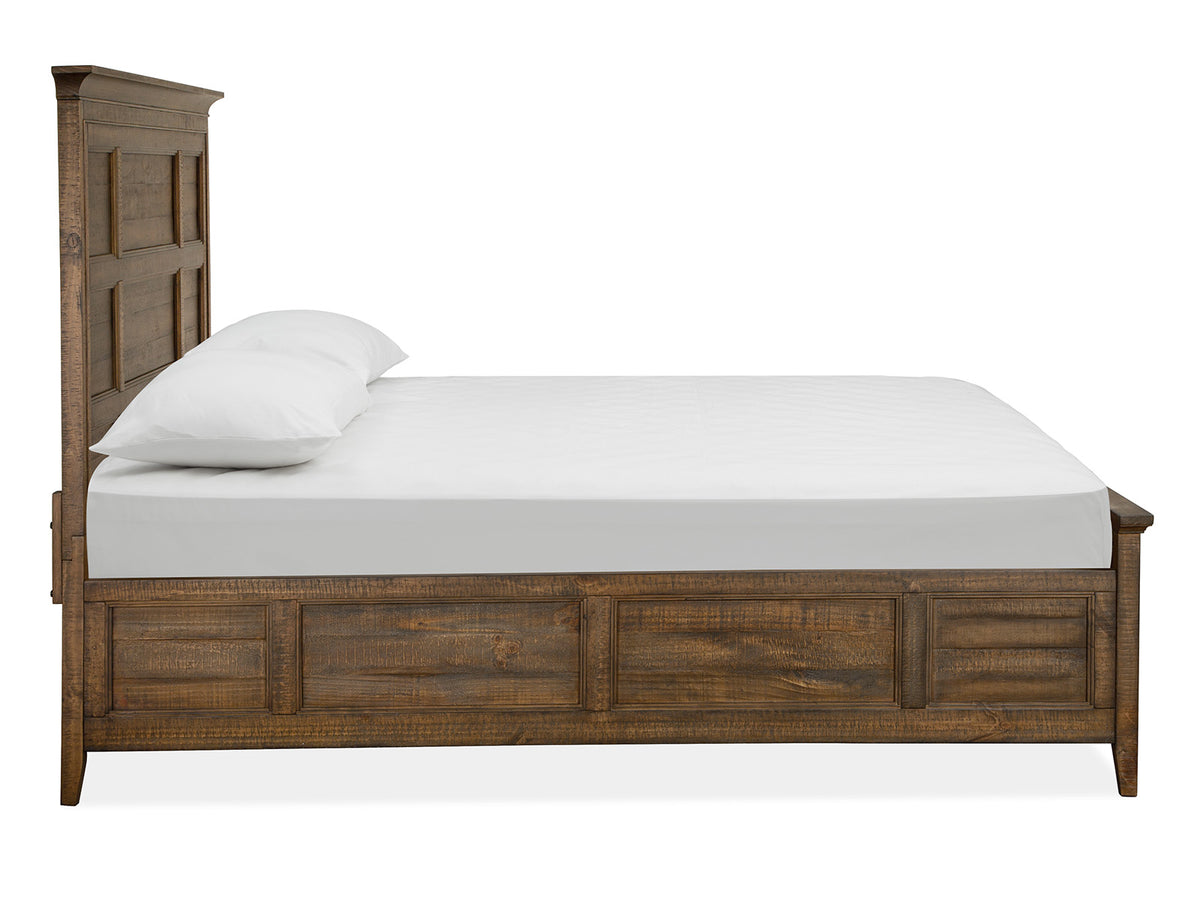 Magnussen Home Bay Creek Toasted Nutmeg King Panel Bed