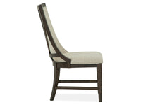 Magnussen Home Westley Falls Graphite Upholstered Host Chair Two Pack