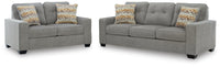 Larimer Queen Sofa Sleeper and Loveseat