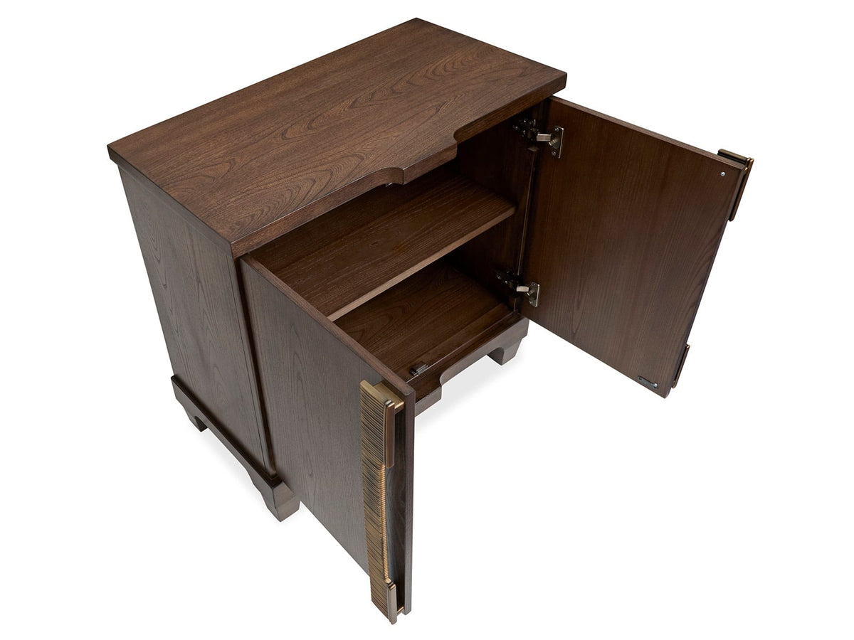 Salt Life Home Sugar Mill Spiced Rum Queen Panel Bed With Bachelor Chest