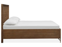 Magnussen Home Lindon Belgian Wheat And Coffee Bean King Panel Bed