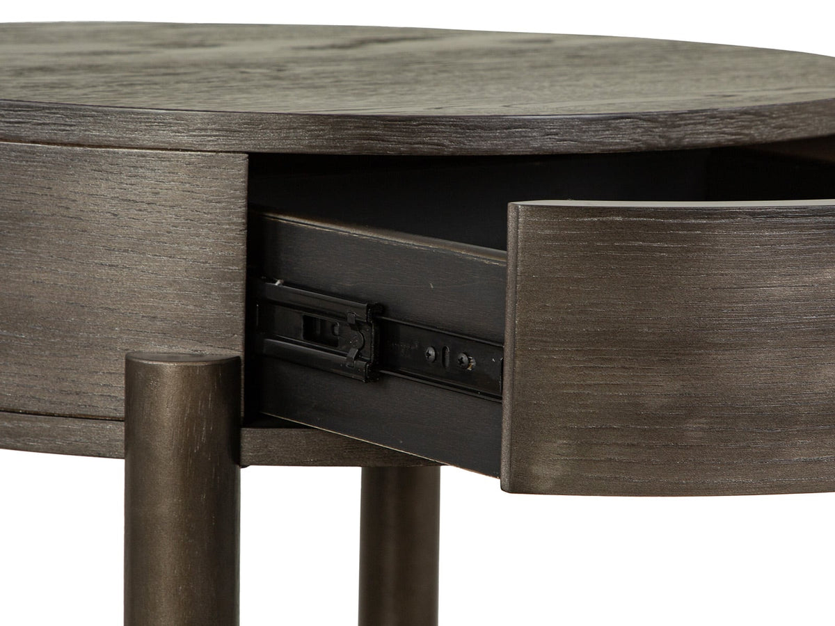 Magnussen Home Hadleigh Black Coffee Bean Shaped Nesting Cocktail Table With End Table