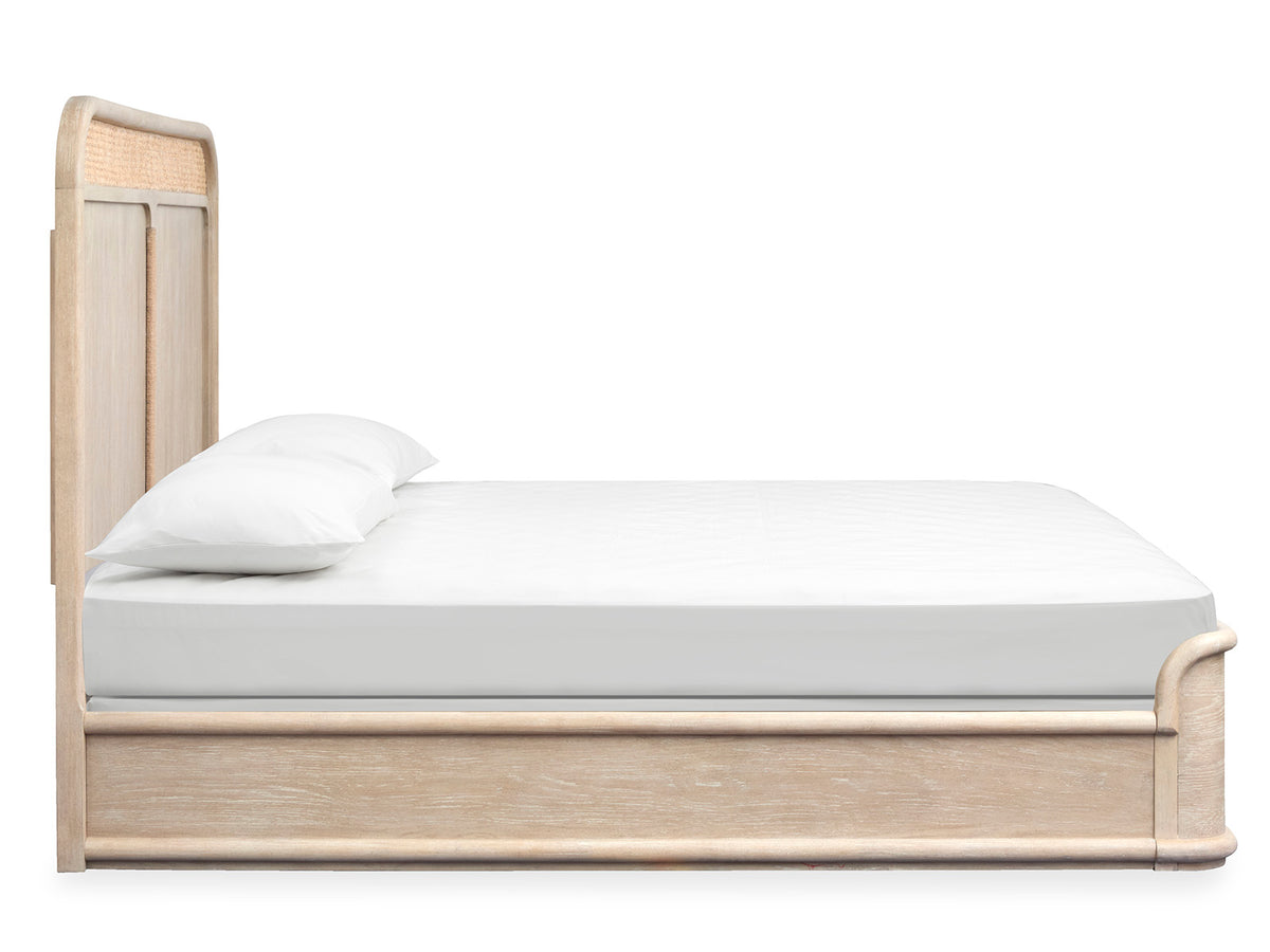Salt Life Home Sunset Cove Sanibel Brown Queen Panel Bed