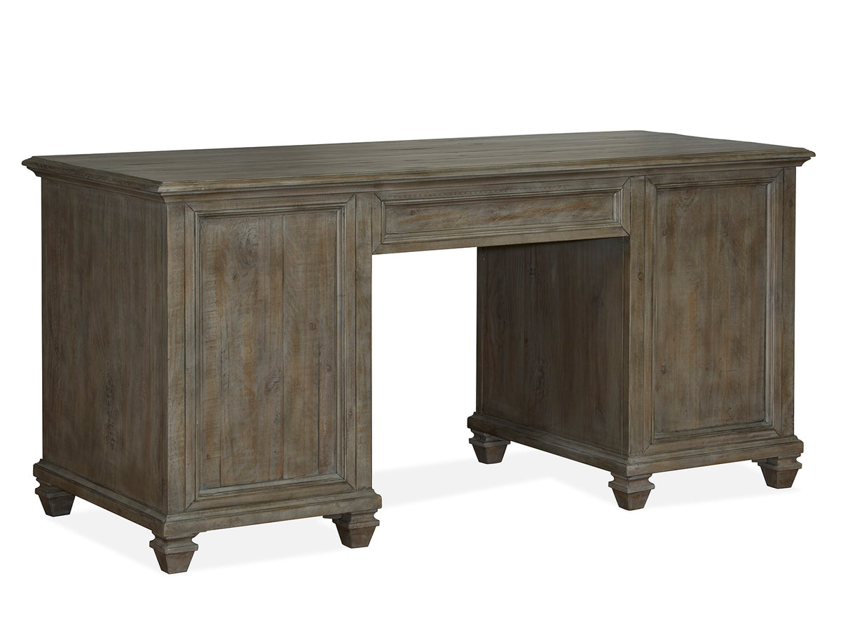 Magnussen Home Lancaster Dovetail Grey Executive Desk
