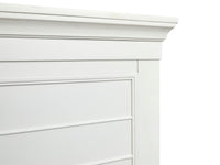 Magnussen Home Charleston White Dove King White Panel Bed