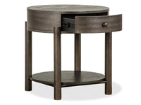 Magnussen Home Hadleigh Black Coffee Bean Shaped Nesting Cocktail Table With End Table