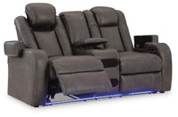 Fyne-Dyme Power Reclining Loveseat and Recliner