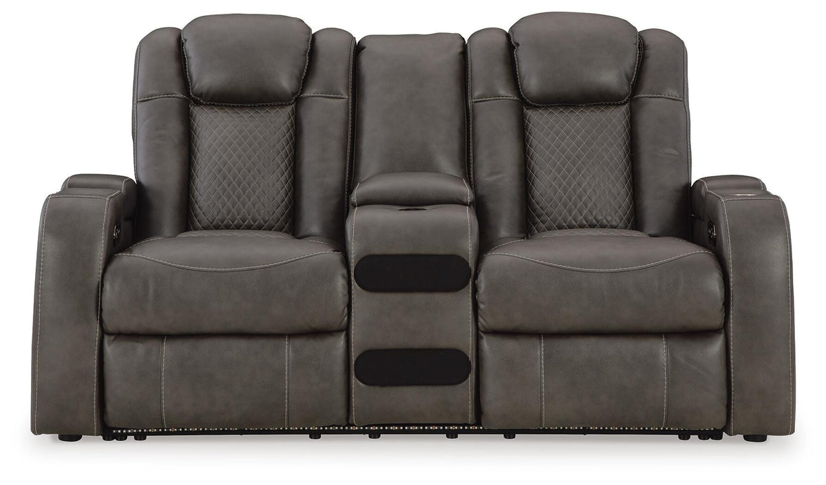 Fyne-Dyme Power Reclining Loveseat and Recliner