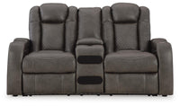 Fyne-Dyme Power Reclining Loveseat and Recliner