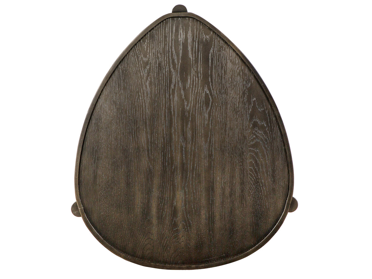 Magnussen Home Hadleigh Black Coffee Bean Shaped Accent End Table