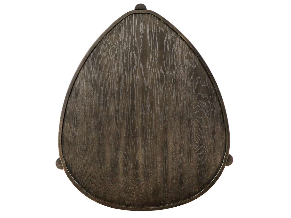 Magnussen Home Hadleigh Black Coffee Bean Shaped Nesting Cocktail Table With Accent End Table