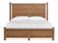 Magnussen Home Plum Creek Sierra Brown Queen Panel Bed