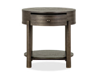 Magnussen Home Hadleigh Black Coffee Bean Shaped Nesting Cocktail Table With End Table