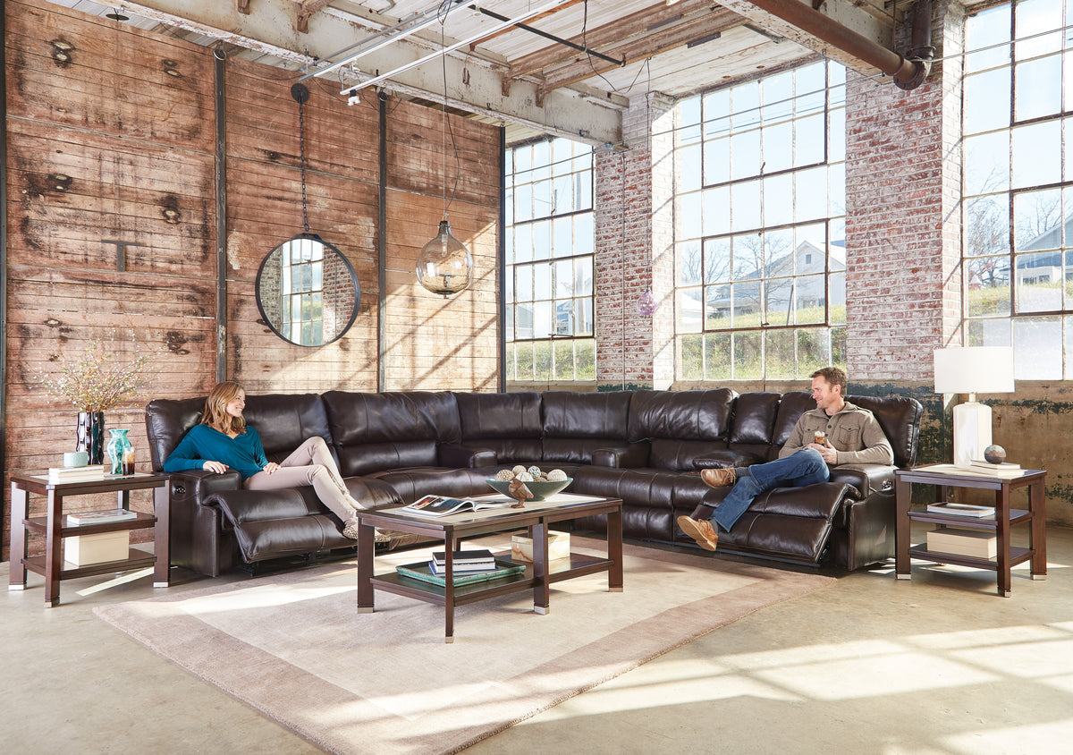 Wembley - Power Headrest w/Lumbar Lay Flat Reclining Sofa