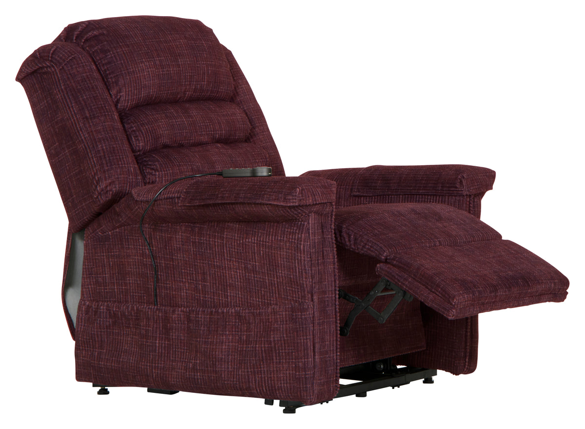 Soother - Power Lift Full Lay-Out Recliner w/Heat & Massage