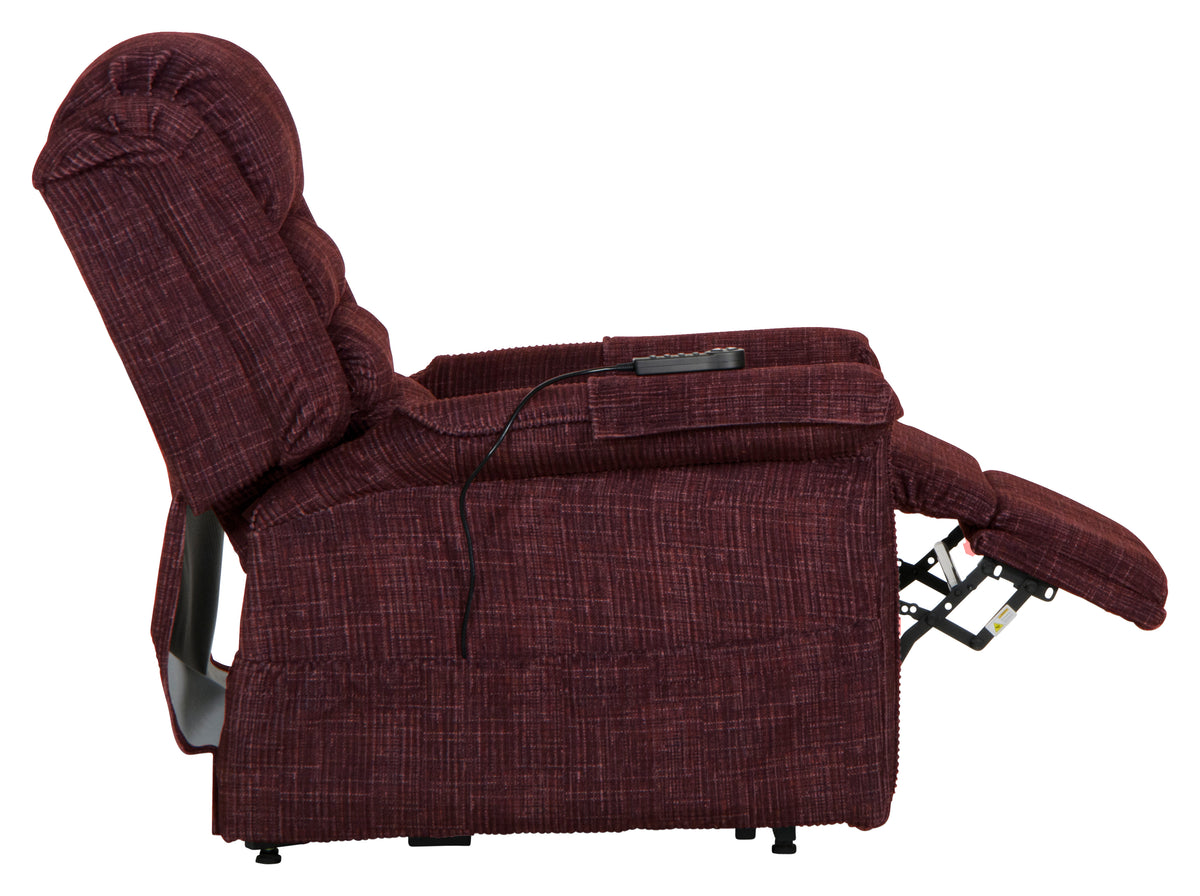 Soother - Power Lift Full Lay-Out Recliner w/Heat & Massage