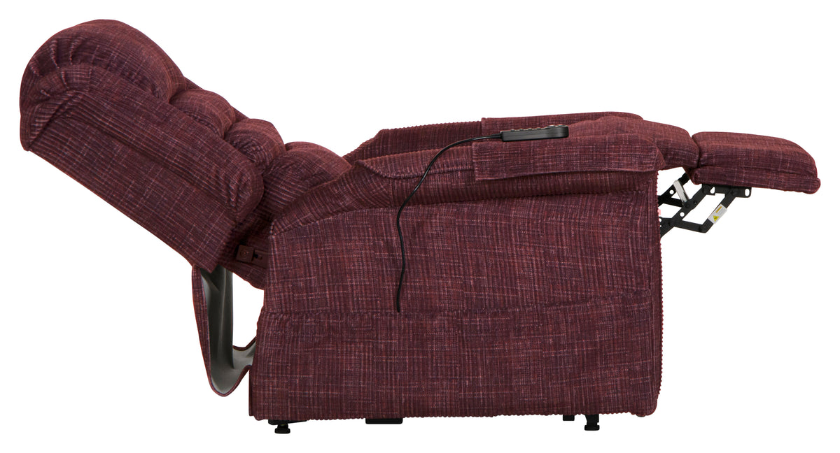 Soother - Power Lift Full Lay-Out Recliner w/Heat & Massage