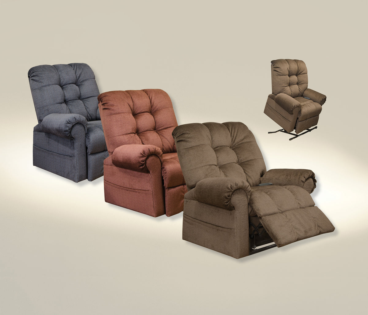 Omni - Powr Lift Chaise Recliner Full Lay-Out