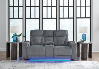 Studio Cave Power Reclining Loveseat and Power Recliner