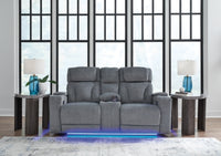 Studio Cave Power Reclining Loveseat and Power Recliner