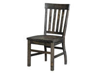 Magnussen Home Bellamy Peppercorn Side Chair Two Pack