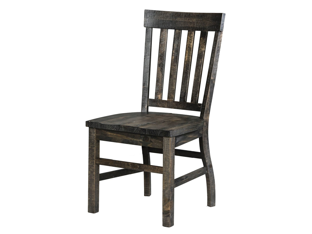 Magnussen Home Bellamy Peppercorn Extendable Rectangular Dining Table With 4 Side Chairs 2 Host Chairs And Buffet
