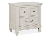Magnussen Home Willowbrook Egg Shell White Drawer Nightstand