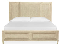 Magnussen Home Sheridan Limestone California King Panel Bed
