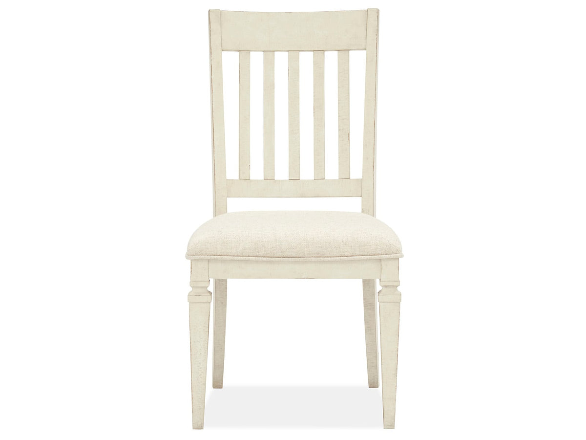 Magnussen Home Newport Alabaster Extendable Rectangular Dining Table With 4 Side Chairs 2 Arm Chairs And Buffet
