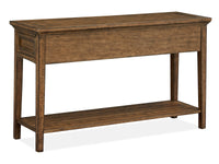 Magnussen Home Bay Creek Toasted Nutmeg Rectangular Sofa Table