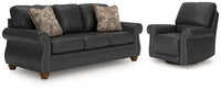 Chasemore Sofa and Recliner
