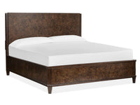 Magnussen Home Rowan Espresso Queen Panel Bed With 2 Door Nightstands