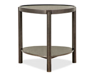Magnussen Home Hadleigh Black Coffee Bean Shaped Accent End Table