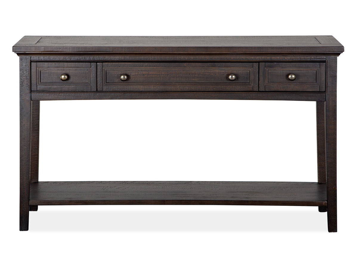 Magnussen Home Westley Falls Graphite Rectangular Sofa Table