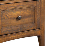 Magnussen Home Bay Creek Toasted Nutmeg California King Panel Storage Bed With 2 Small Nightstands