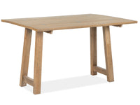 Magnussen Home Lindon Belgian Wheat Expandable Writing Desk
